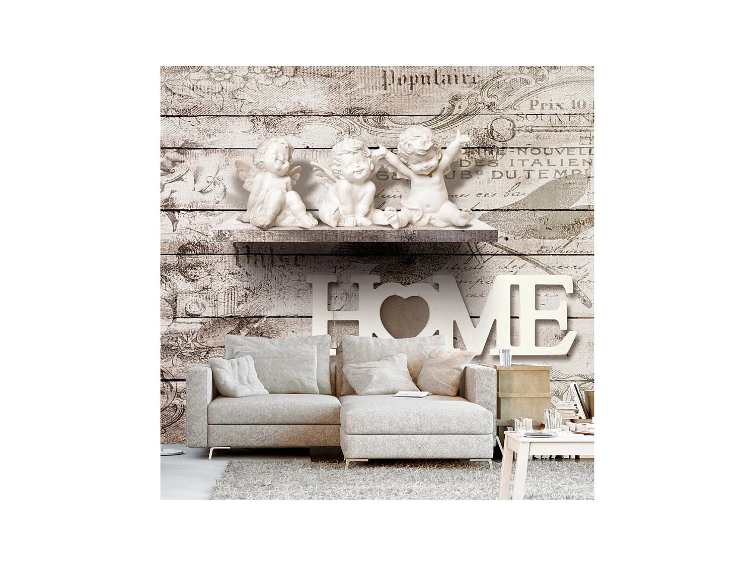 Papier Peint "Letters From Heaven" 105 x 150 cm