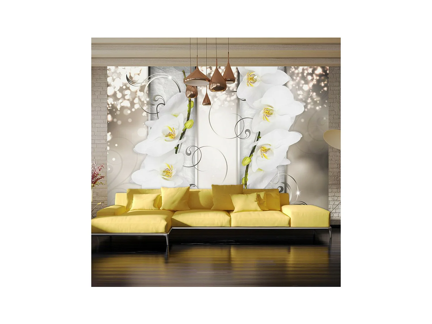 Papier Peint "Sophisticated Duet" 70 x 100 cm