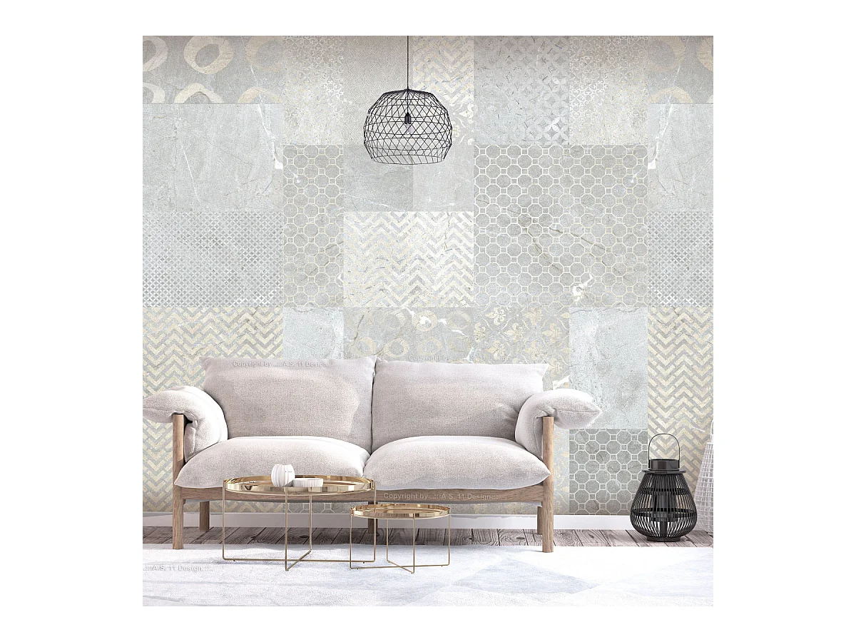 Papier Peint "Tiles" 245 x 350 cm