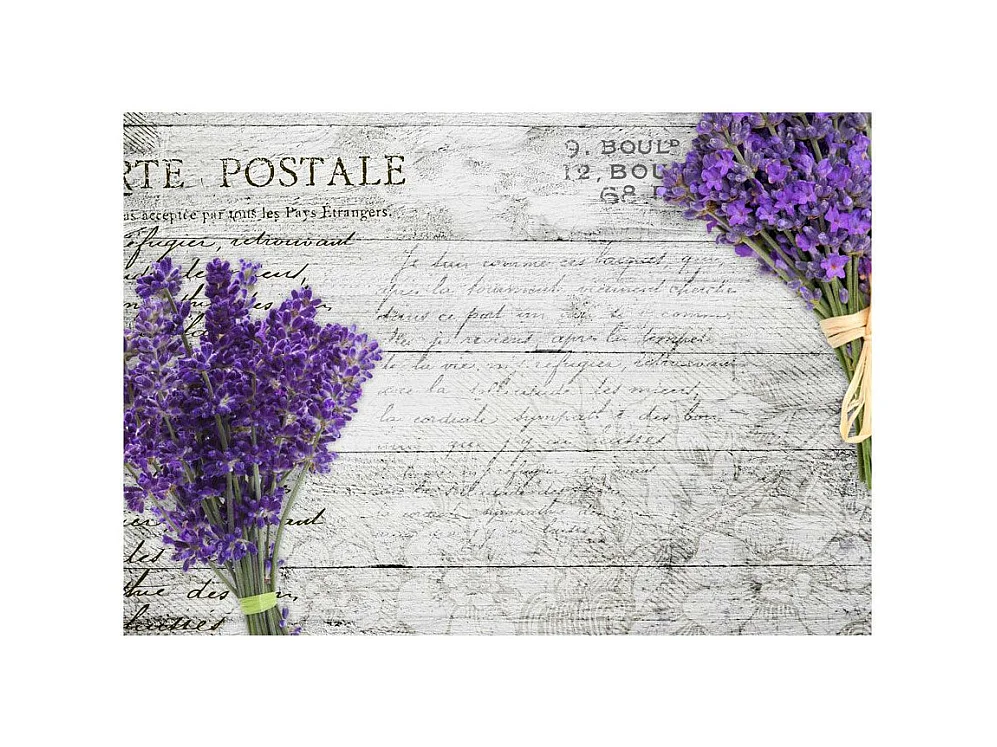 Papier Peint "Lavender Postcard" 70 x 100 cm