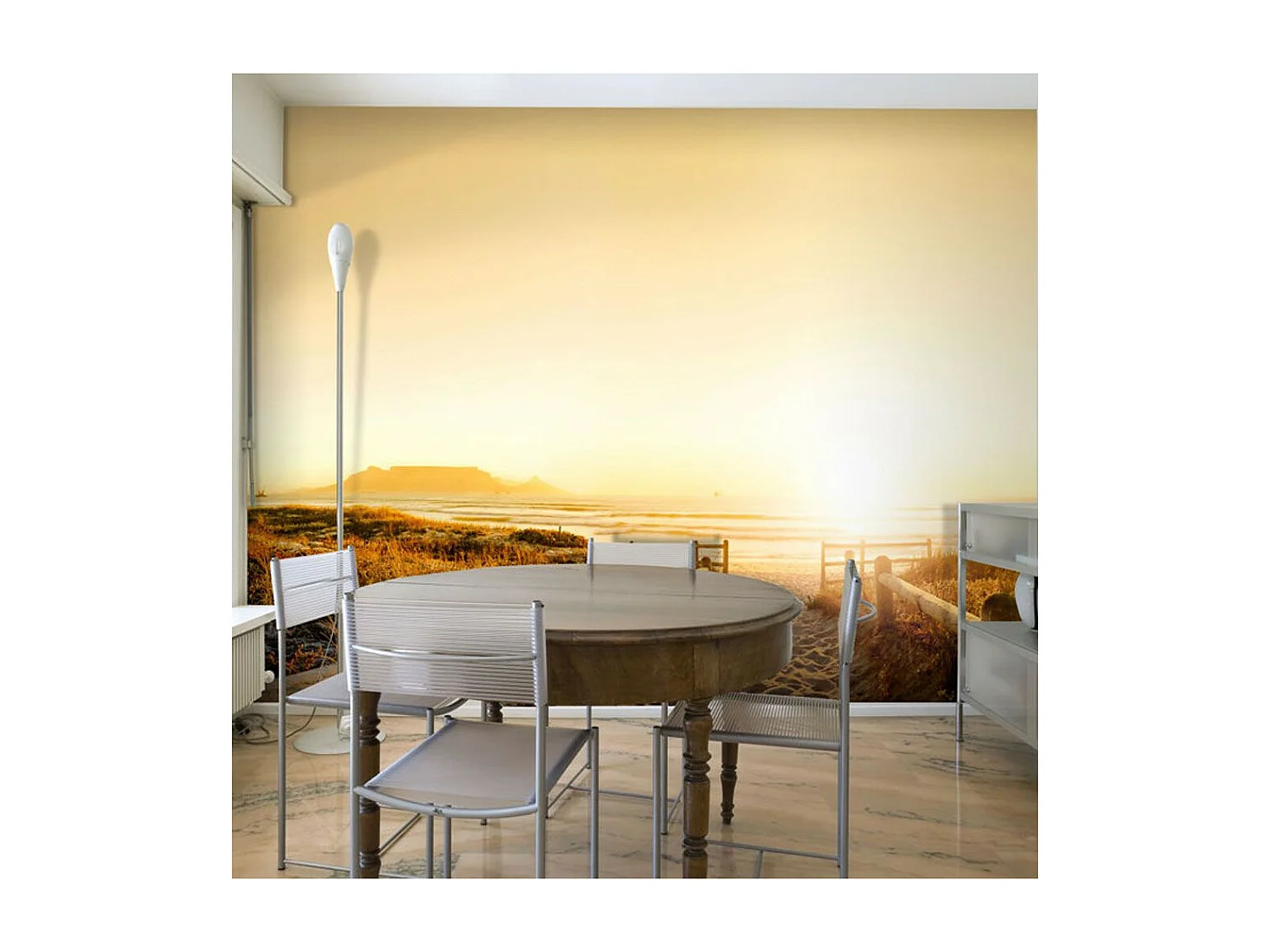 Papier Peint "Chemin Vers le Soleil" 270 x 350 cm