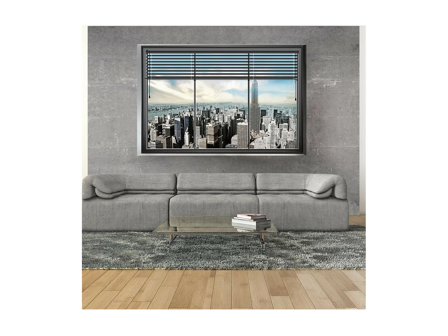 Papier Peint "World Outside" 105 x 150 cm