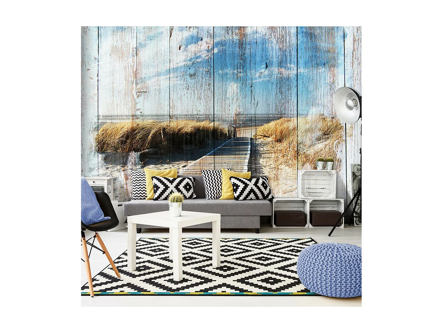 Papier Peint "Unforgettable Summer" 70 x 100 cm