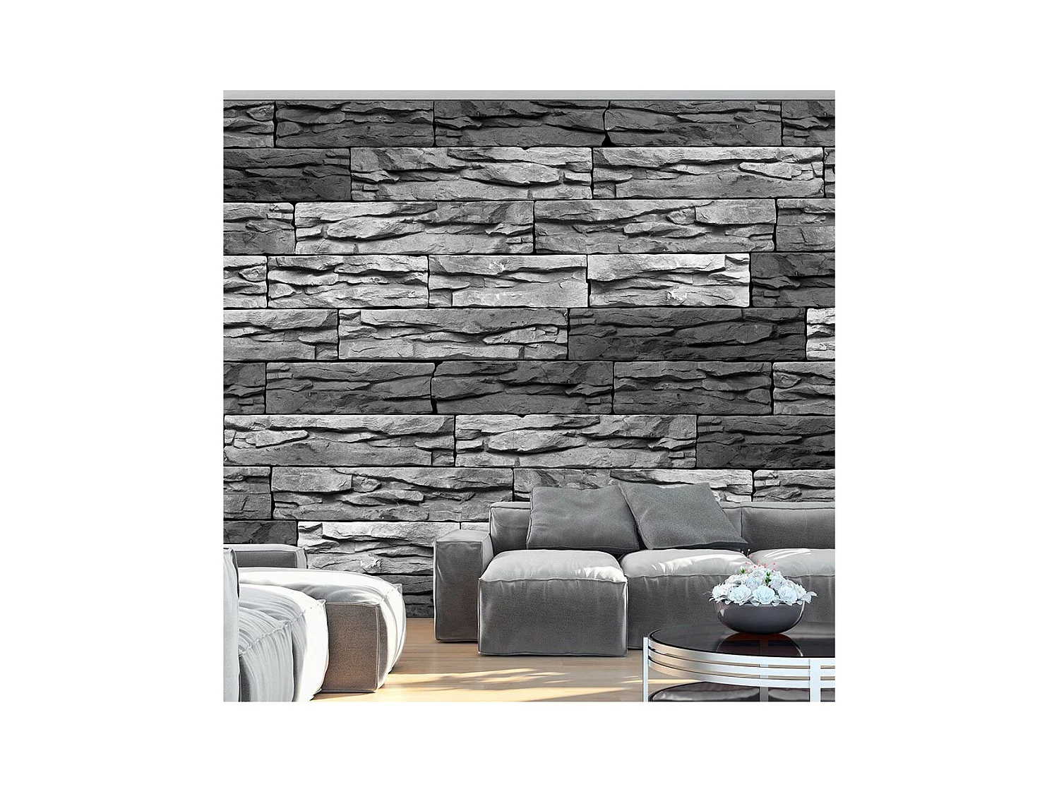 Papier Peint "Concrete Forests" 210 x 300 cm