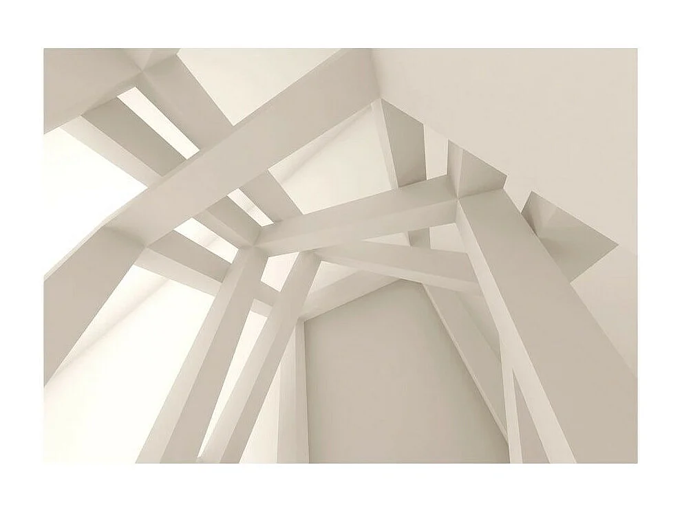 Papier Peint "Creamy Creation" 175 x 250 cm