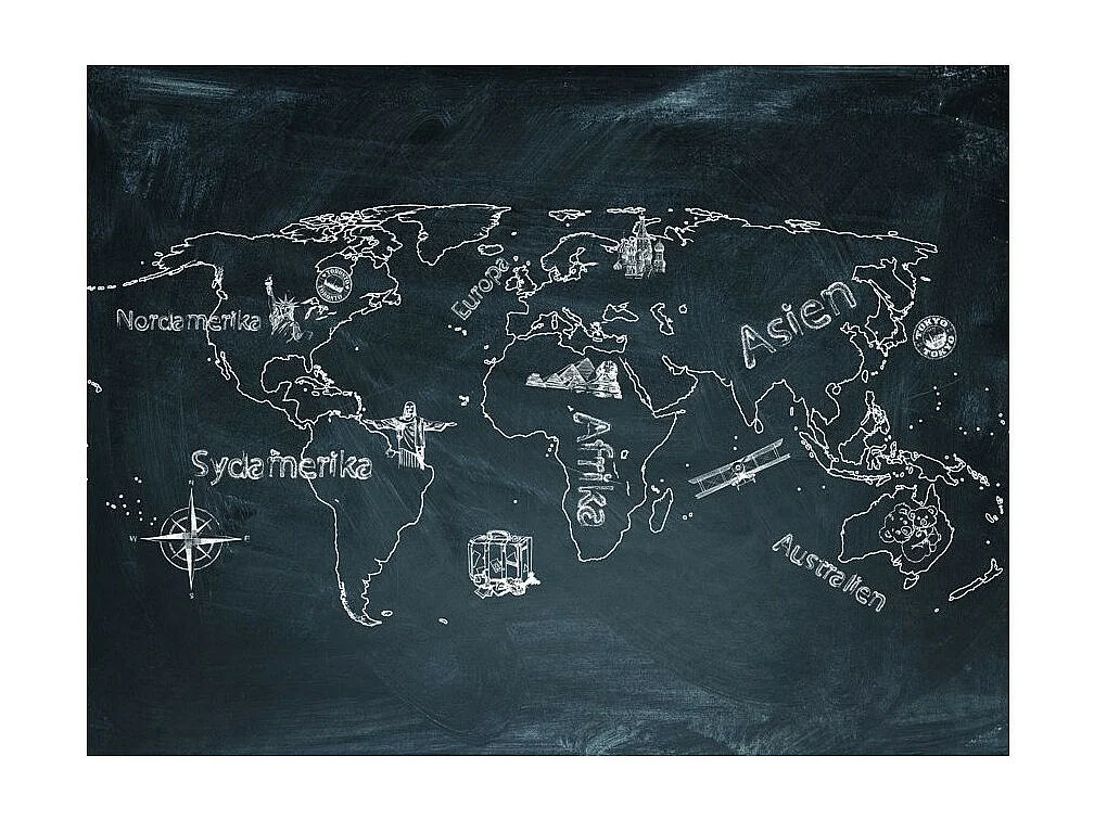 Papier Peint "Petit Voyage. Grand Voyage en Allemand" 270 x 350 cm