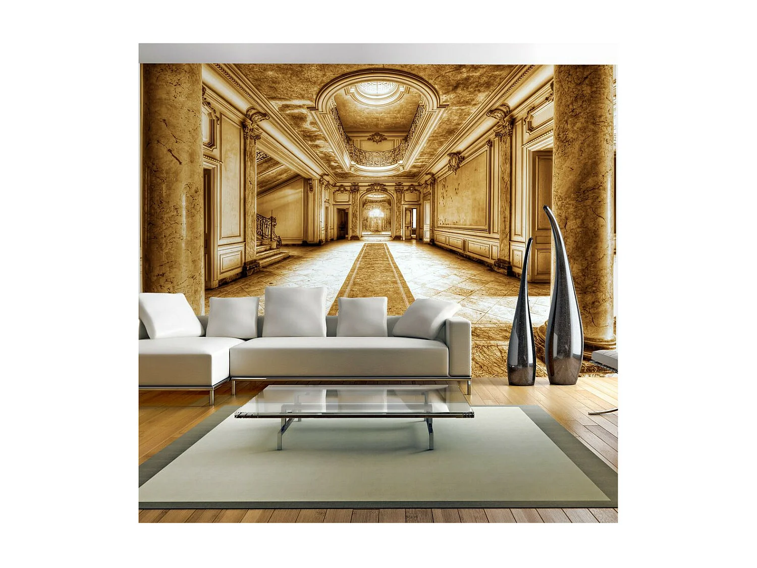 Papier Peint "Mystère de Marbre" 140 x 200 cm