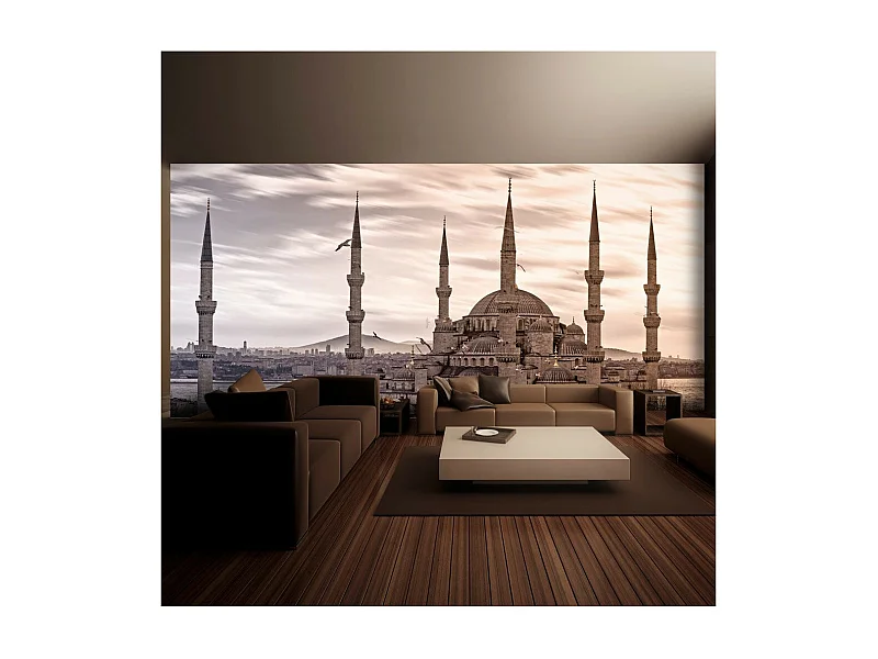 Papier Peint XXL "la Mosquée Bleue Istanbul" 270x550cm