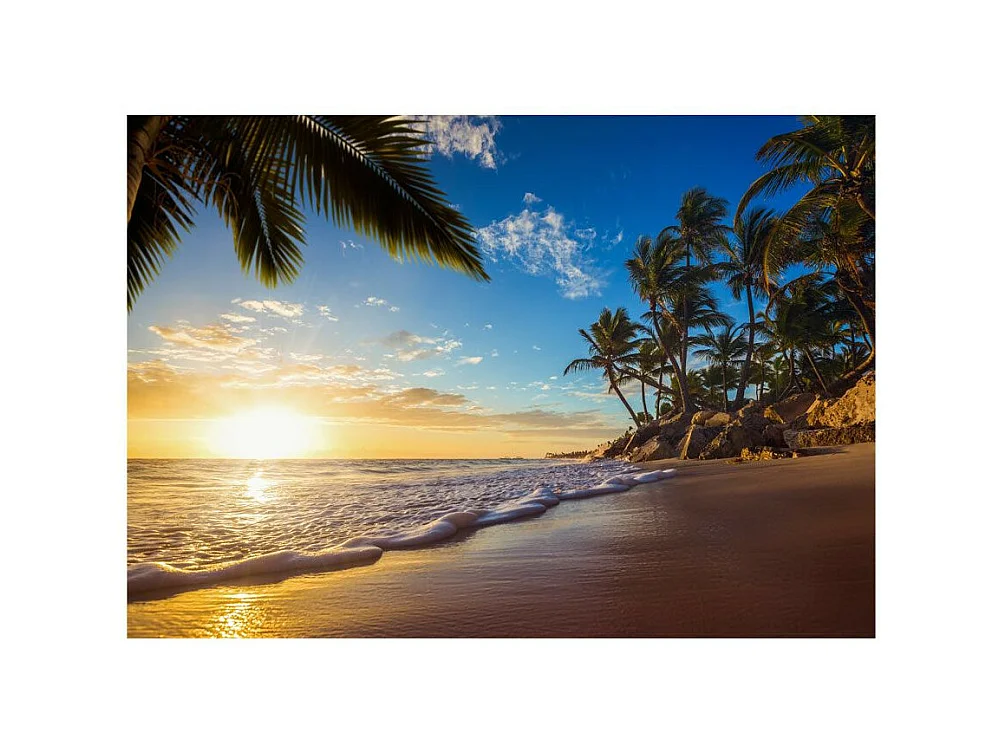 Papier Peint "Tropical Beach" 210 x 300 cm