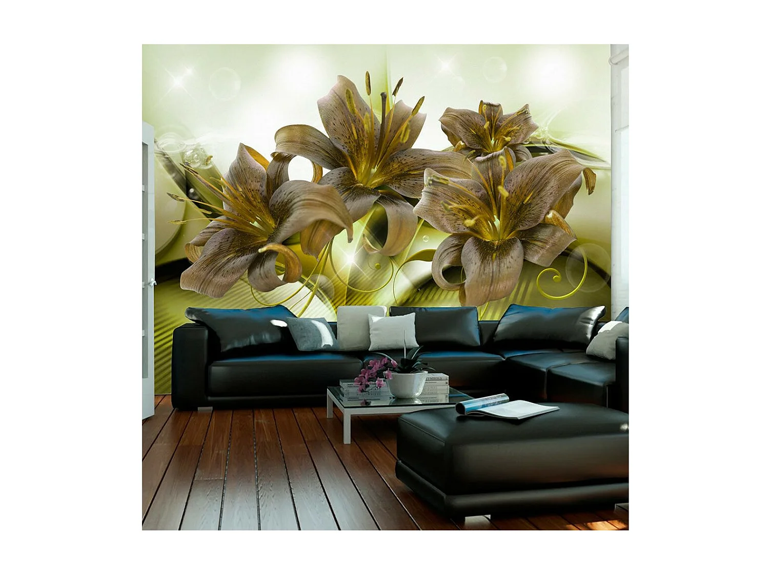 Papier Peint "Ecstatic Green" 105 x 150 cm