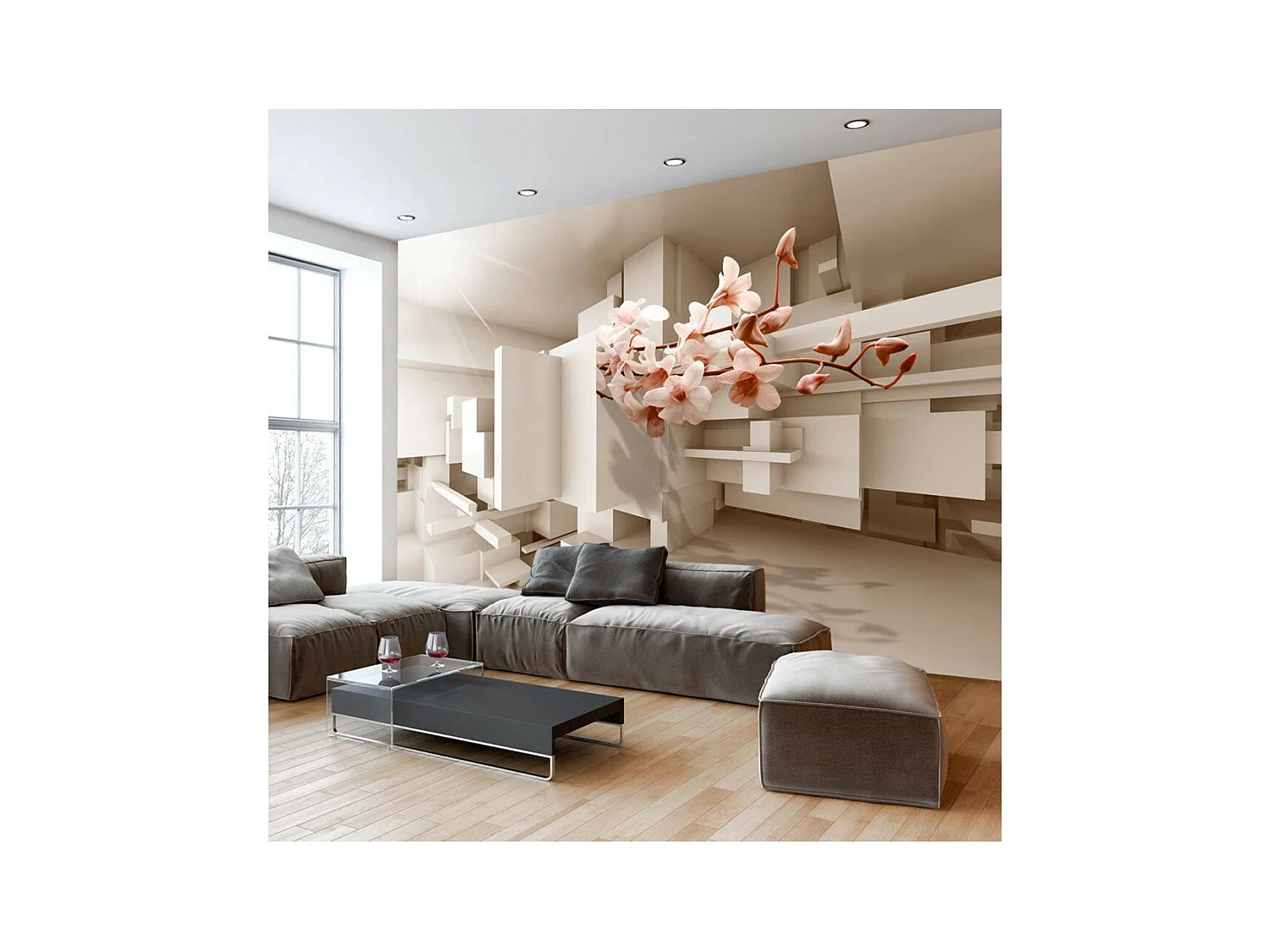 Papier Peint "Urban Botany" 210 x 300 cm