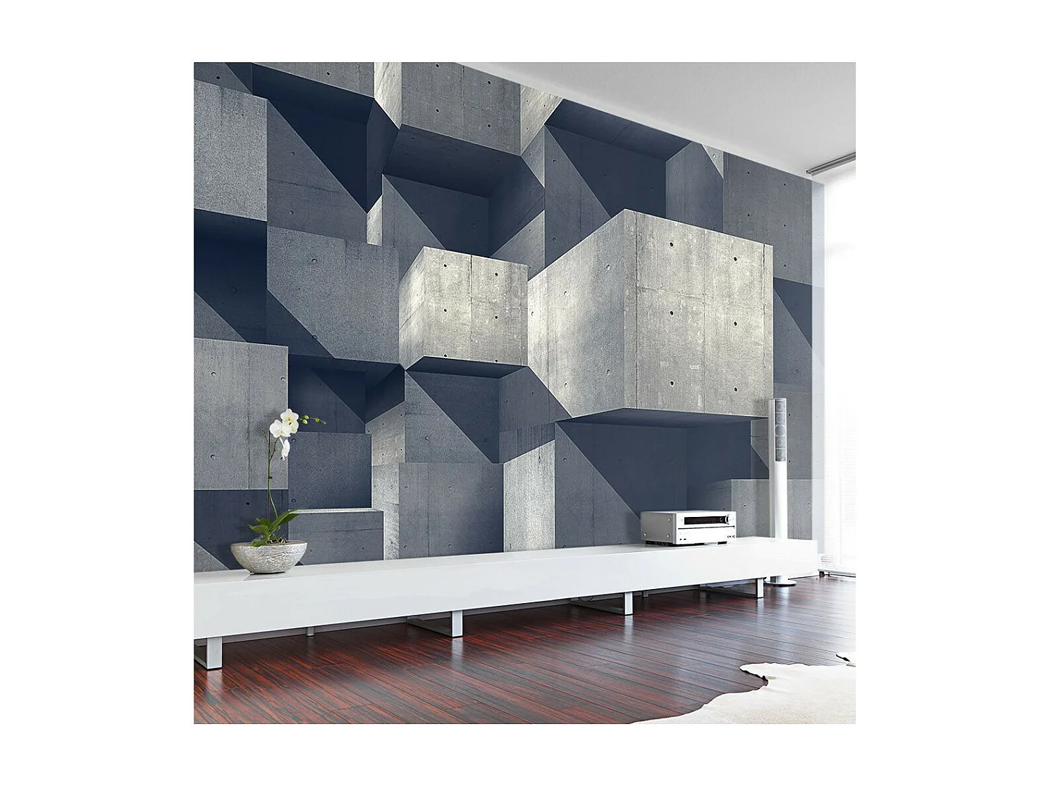 Papier Peint "Concrete City" 175 x 250 cm