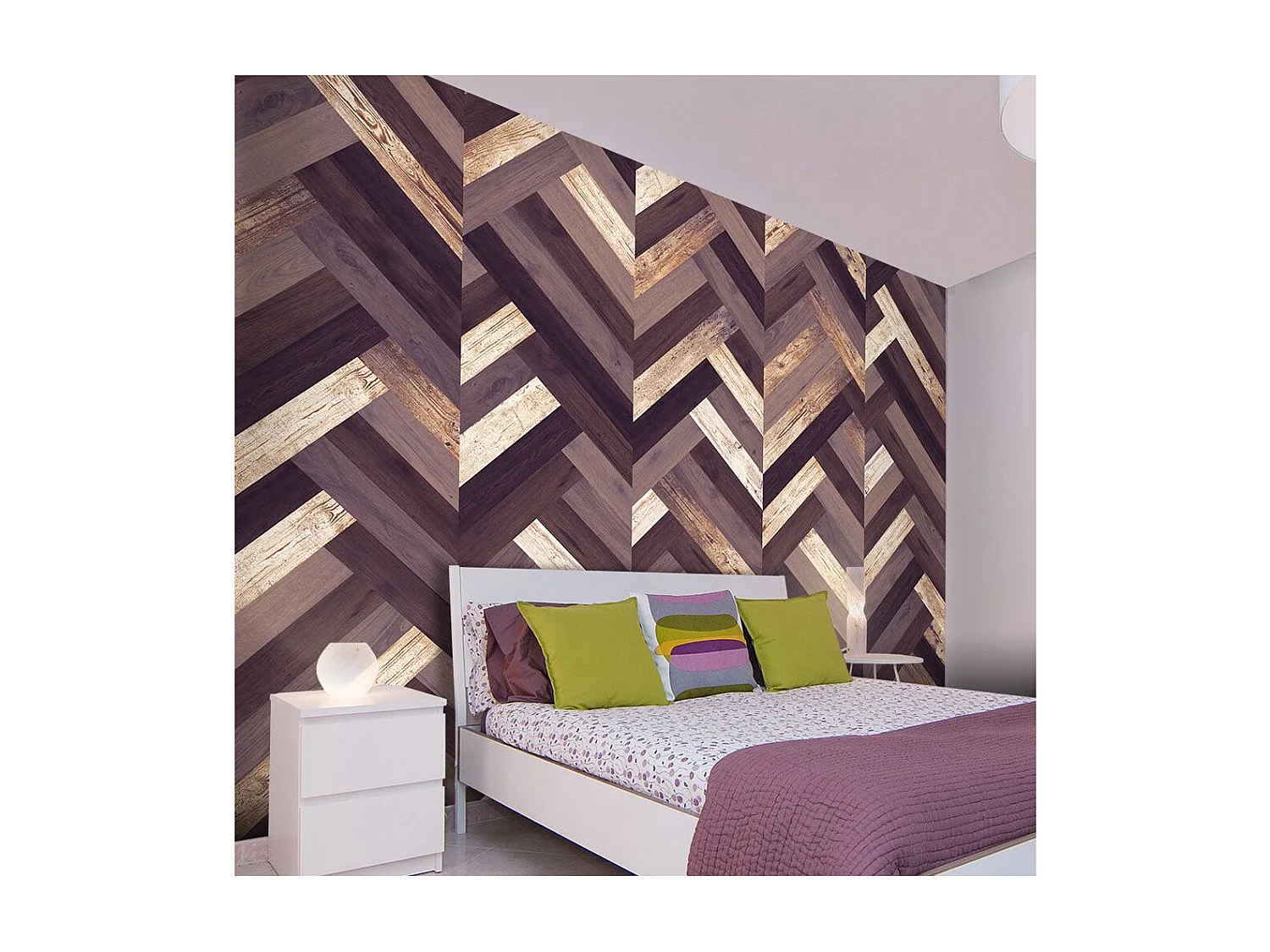 Papier Peint "Wooden Braid" 50x1000cm