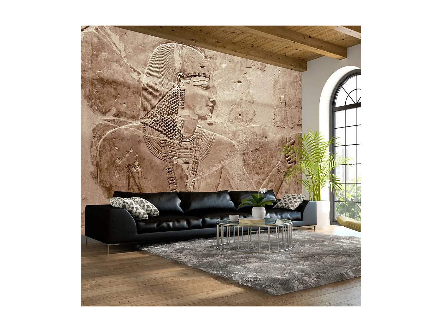 Papier Peint "Stone Pharaoh" 210 x 300 cm