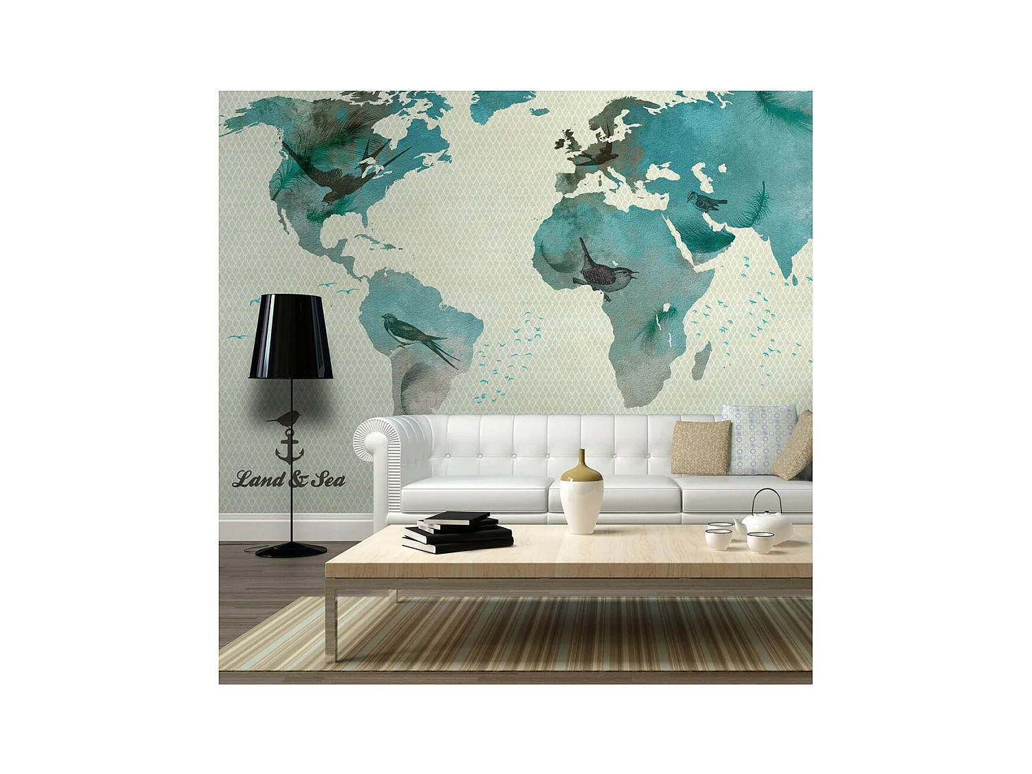 Papier Peint "A Bird's World" 270 x 350 cm