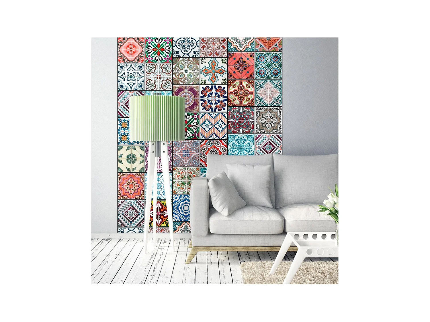 Papier Peint "Magic of Colours" 50x1000cm