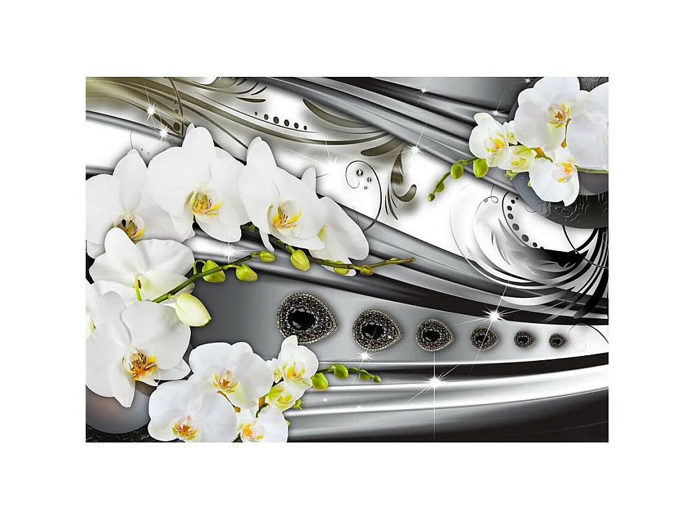 Papier Peint "Orchids & Jewelry" 210 x 300 cm