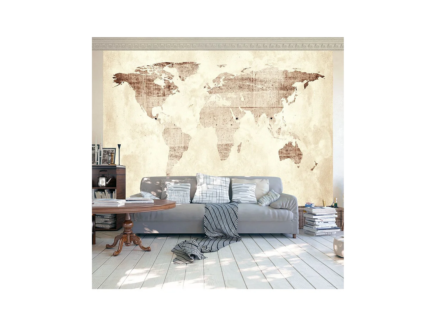 Papier Peint "Precious Map" 245 x 350 cm