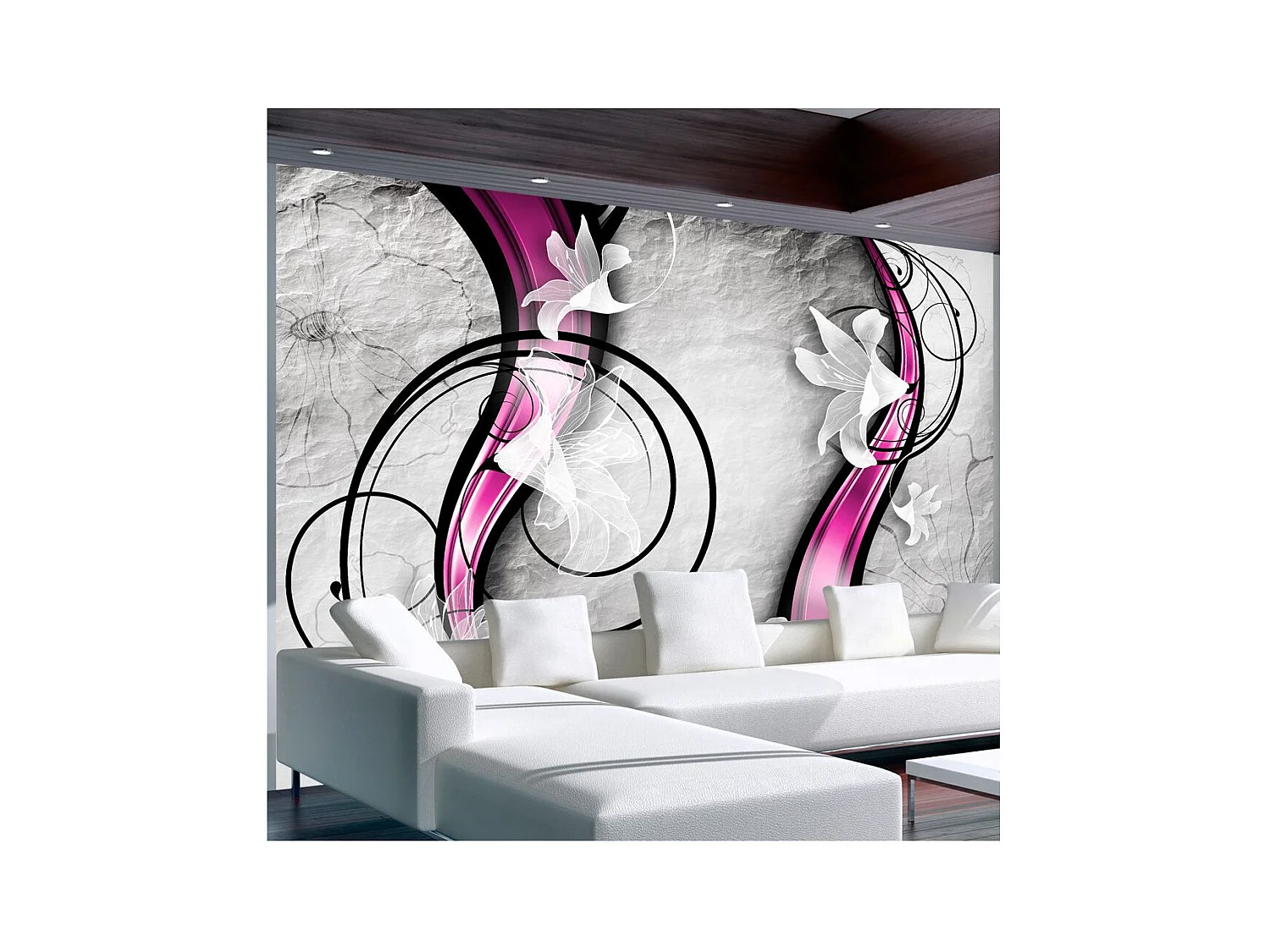 Papier Peint "Dance with Lilies" 245 x 350 cm