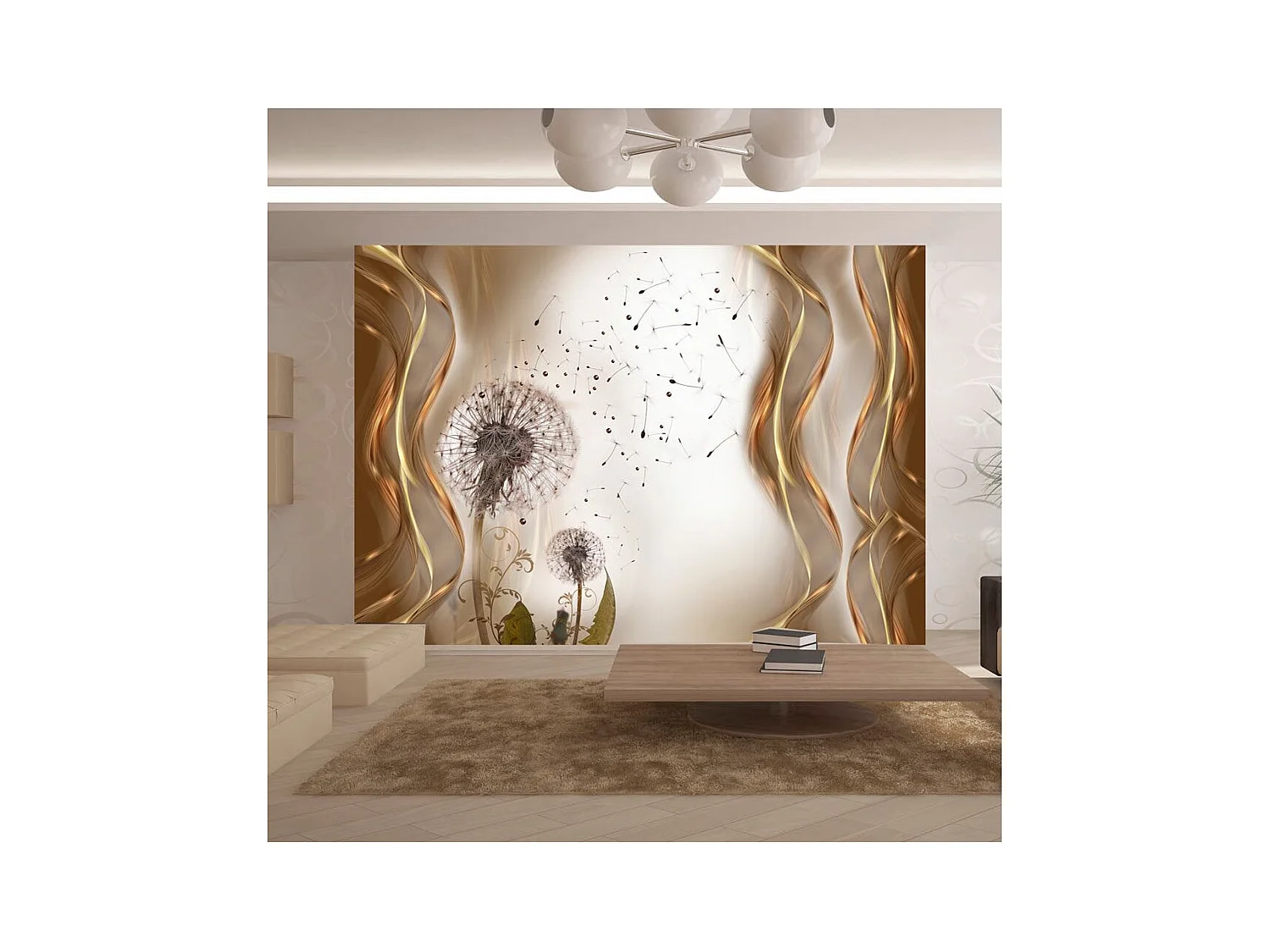 Papier Peint "Fleeting Moments" 105 x 150 cm