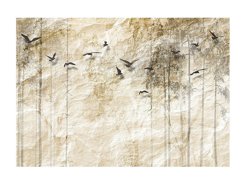 Papier Peint "Paper World" 105 x 150 cm