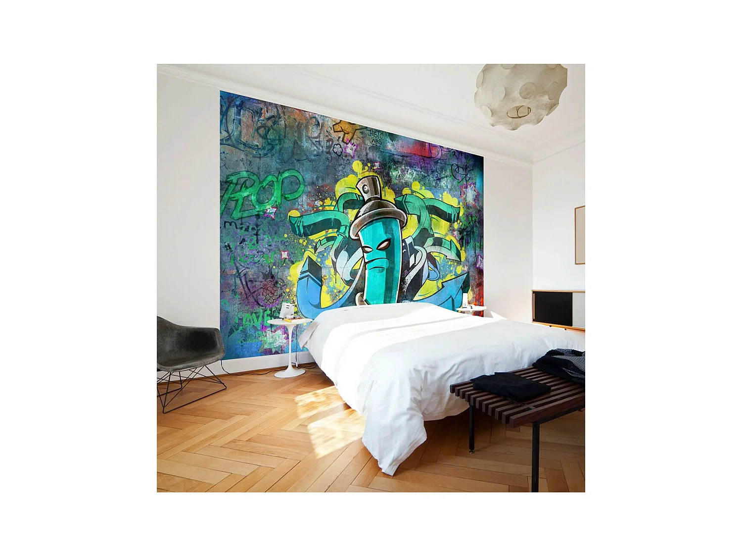 Papier Peint "Graffiti Maker" 140 x 200 cm