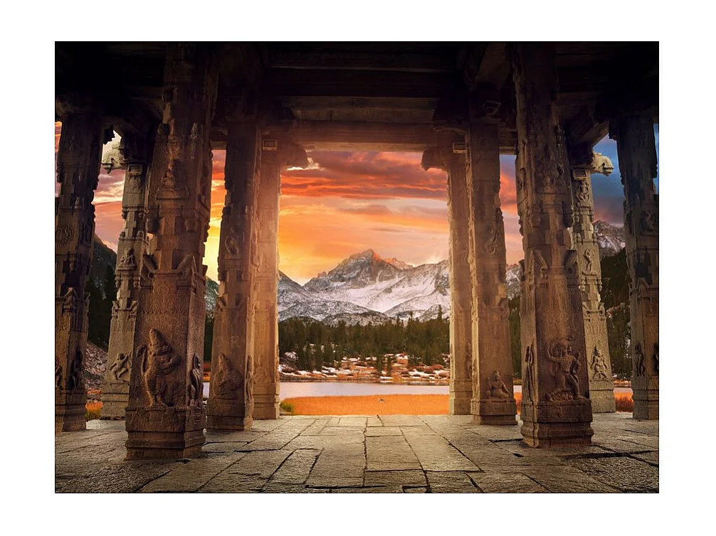 Papier Peint "Trail of Rocky Temples" 193 x 250 cm