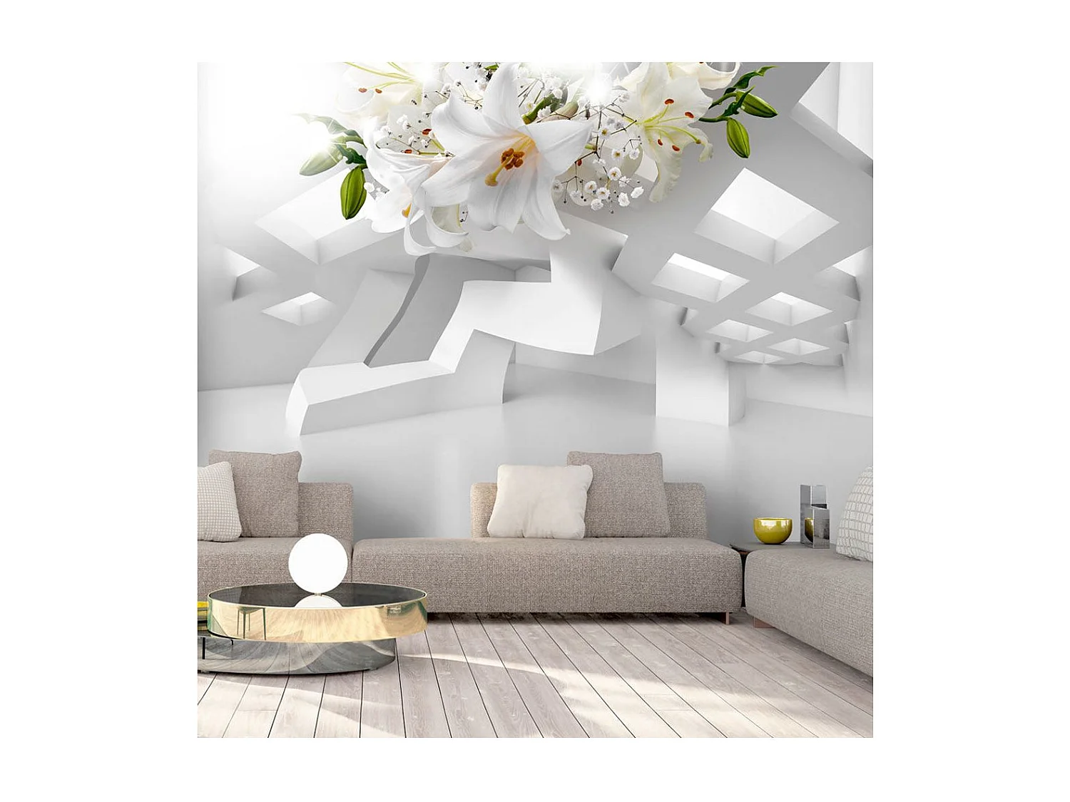 Papier Peint "Abstract Mirage" 140 x 200 cm