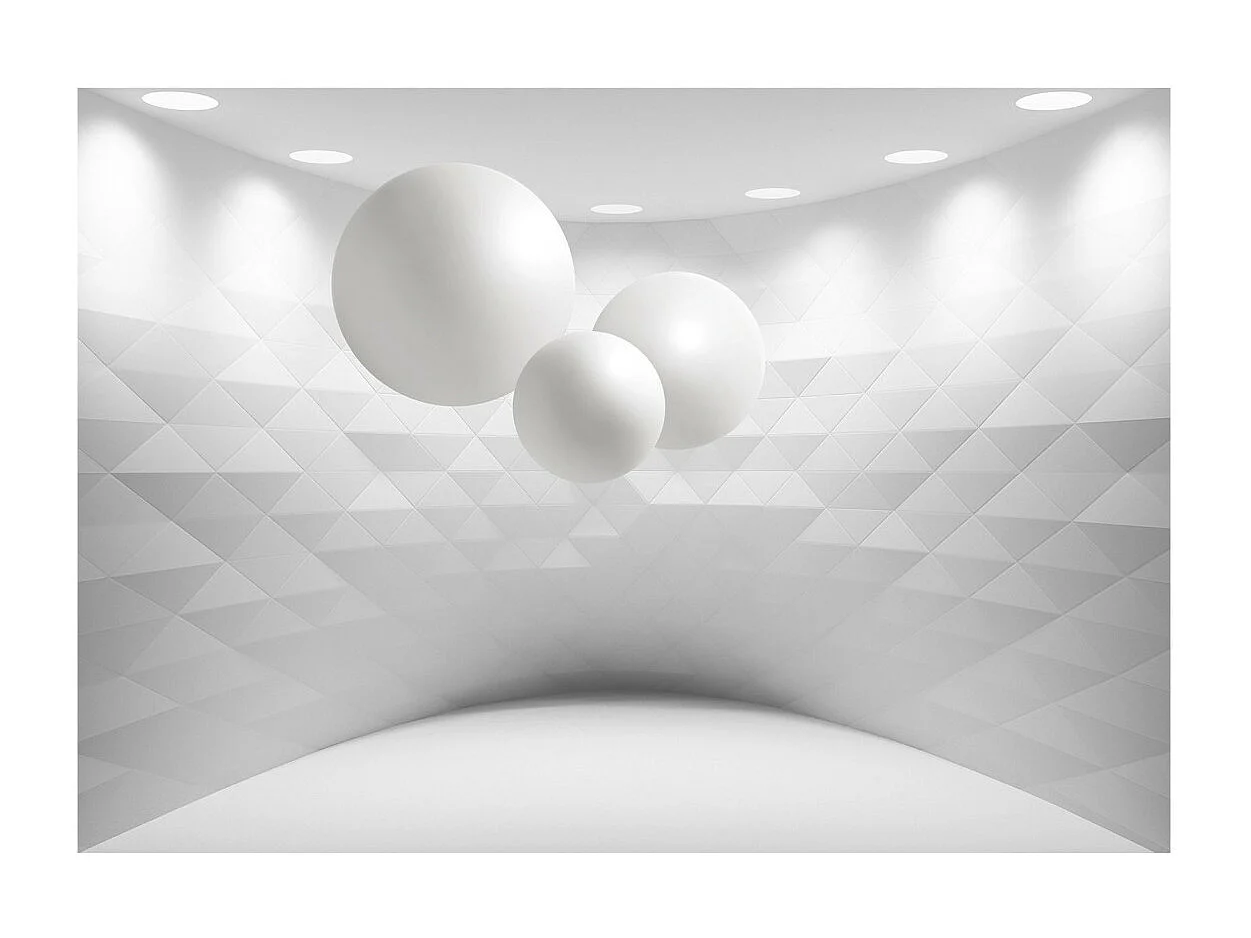 Papier Peint "Geometric Room" 245 x 350 cm