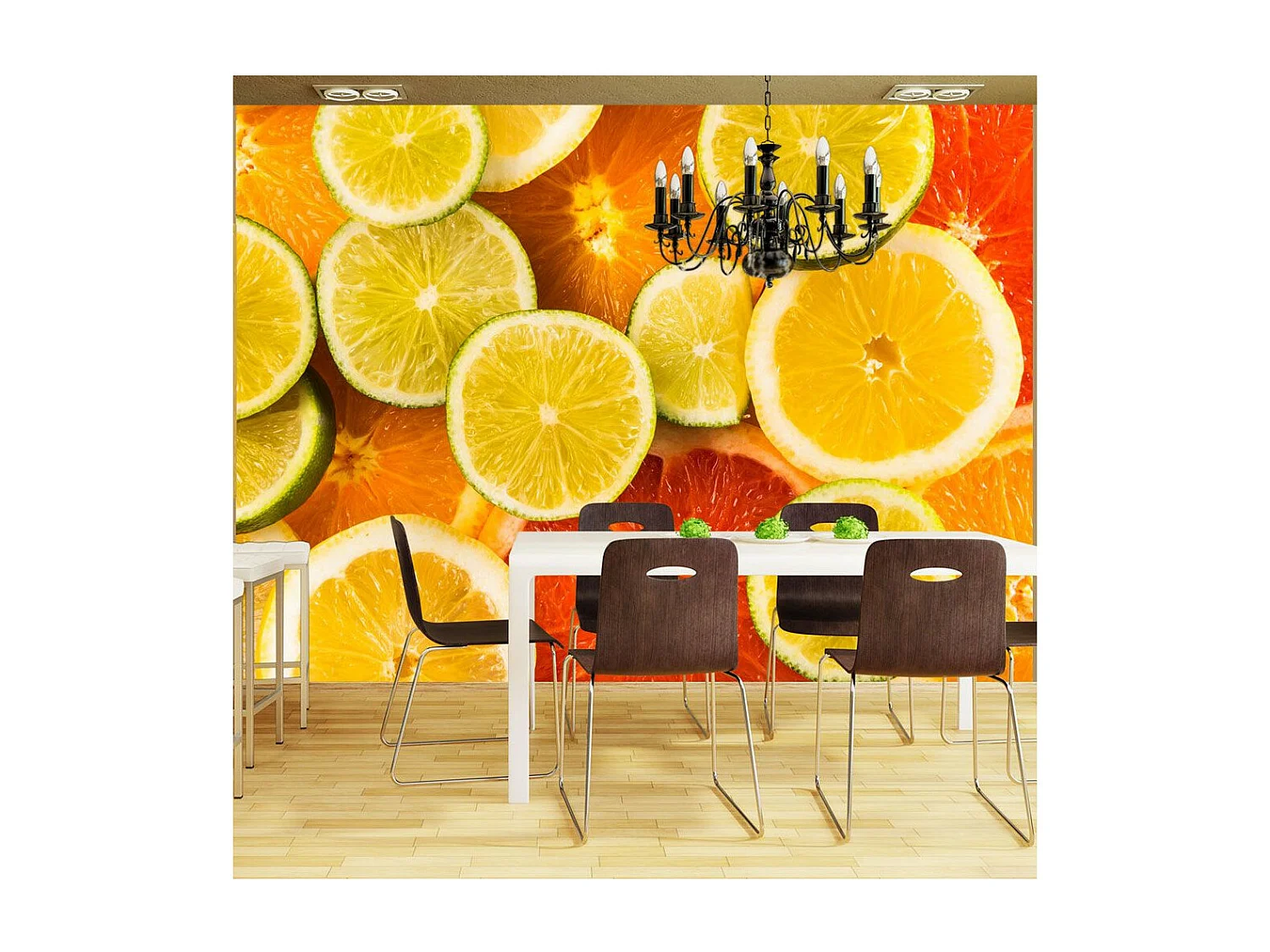 Papier Peint "Citrus Fruits" 231 x 300 cm