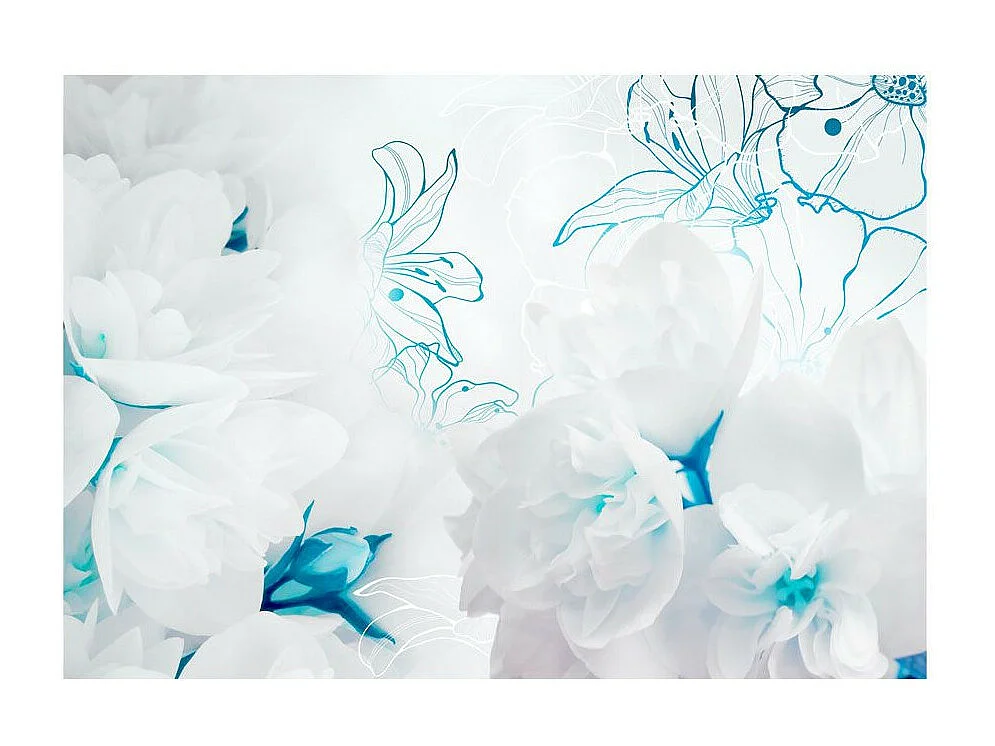 Papier Peint "Softness of Down" 70 x 100 cm