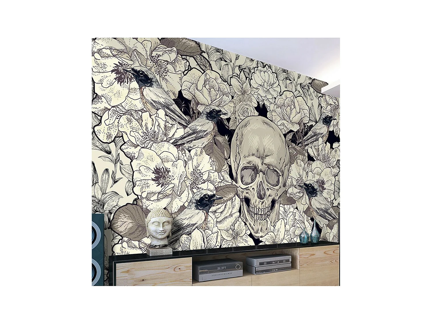 Papier Peint "Inspired By Art Nouveau" 105 x 150 cm