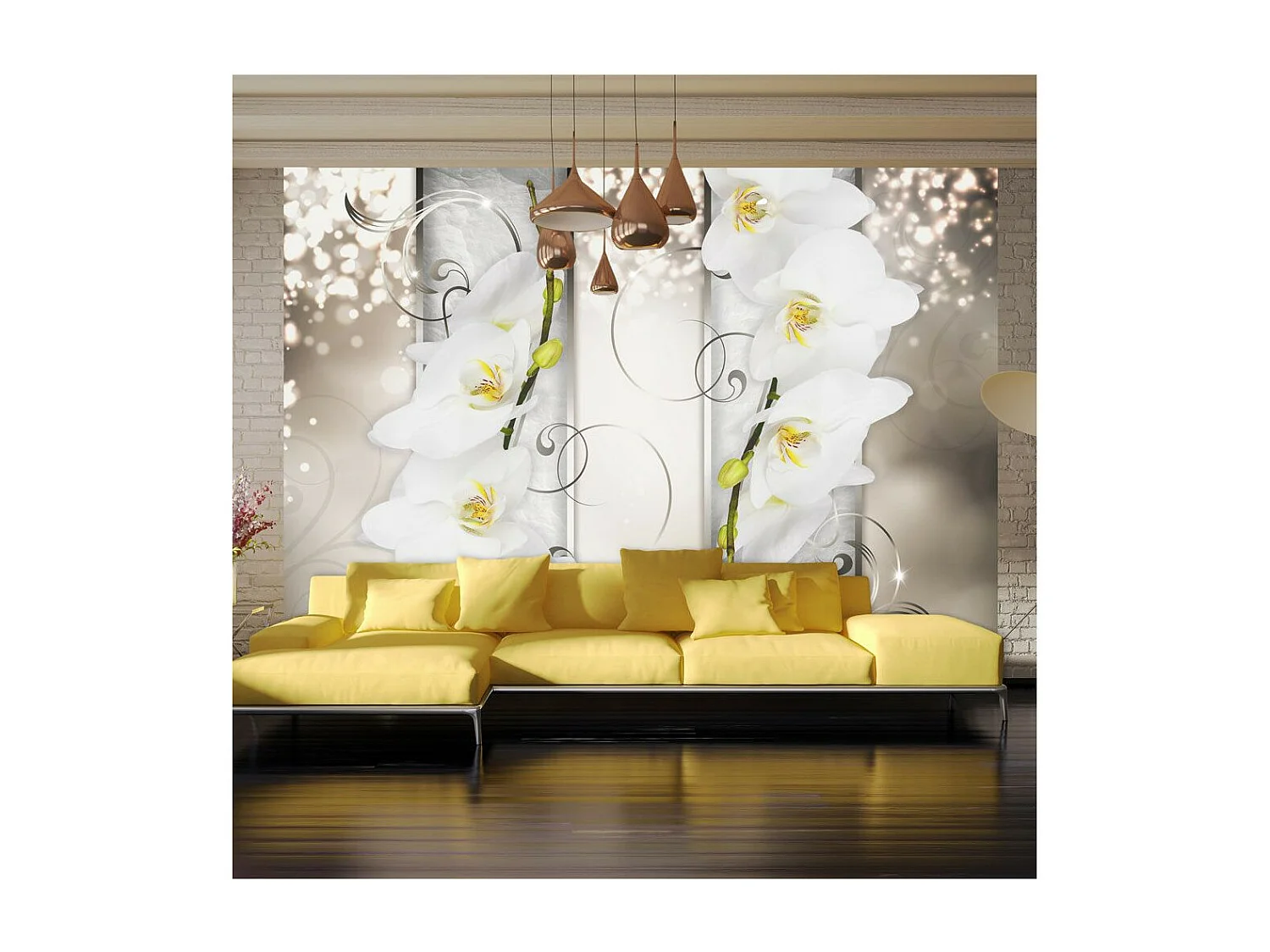 Papier Peint "Sophisticated Duet" 175 x 250 cm