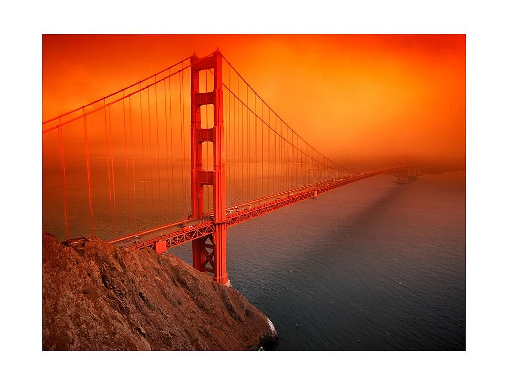 Papier Peint "Pont du Golden Gate" 193 x 250 cm