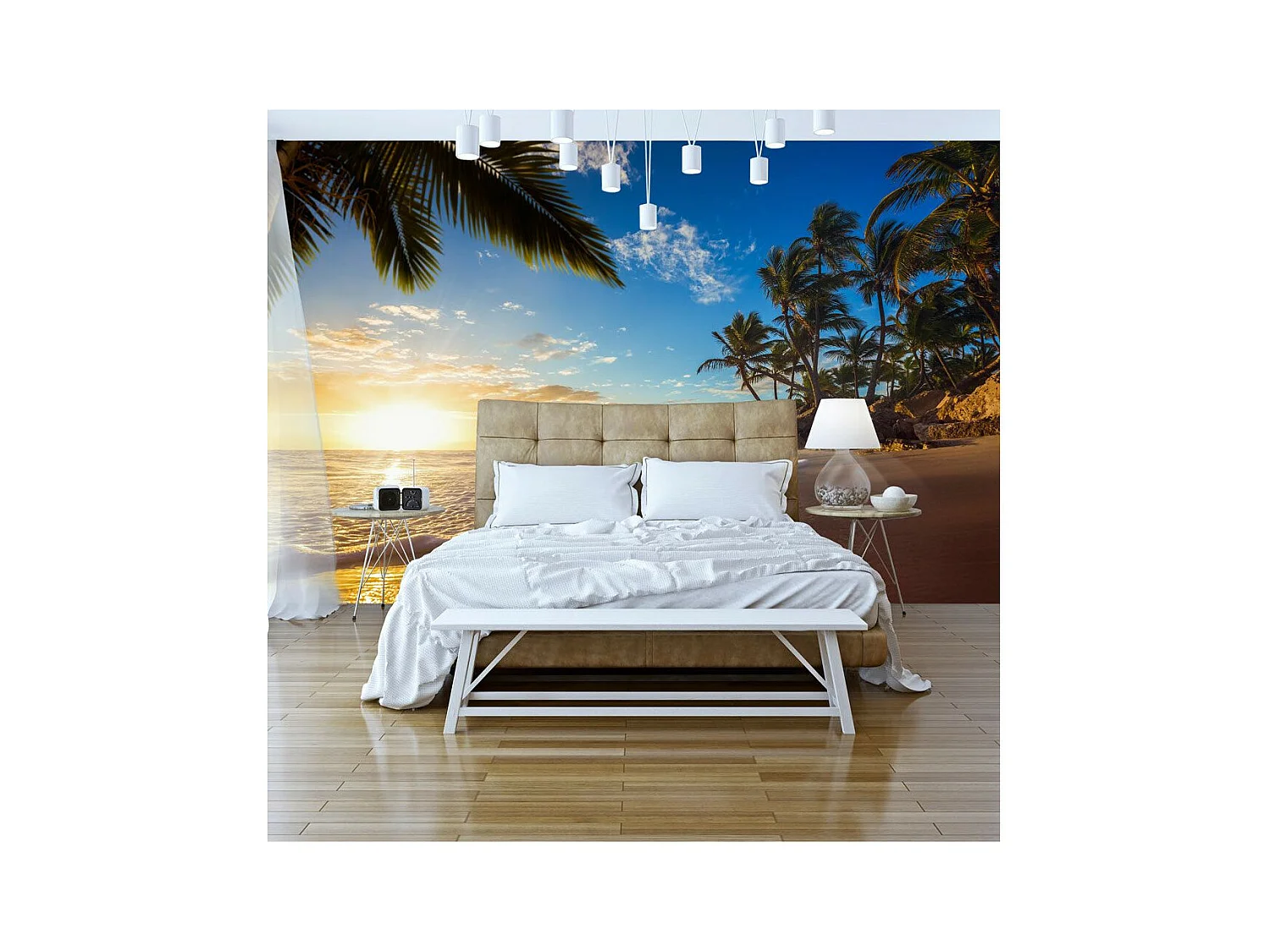 Papier Peint "Tropical Beach" 175 x 250 cm