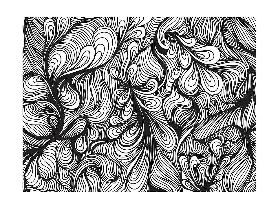 Papier Peint "Noir & Blanc Style Rétro" 231 x 300 cm