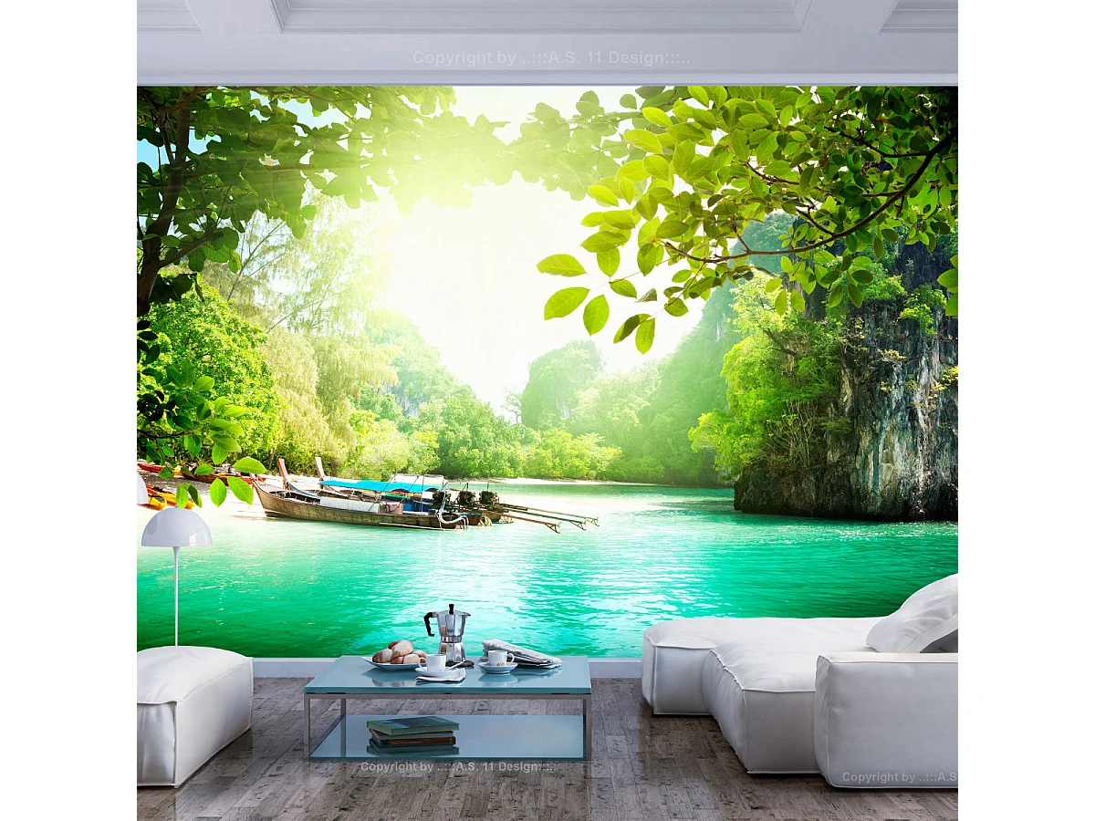 Papier Peint "Paradis" 245 x 350 cm