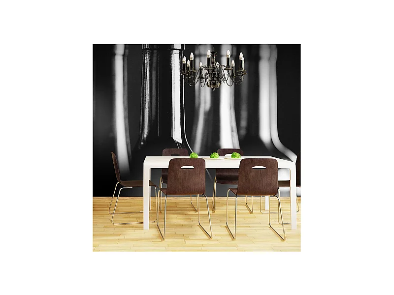 Papier Peint "Bouteilles de Vin" 270 x 350 cm