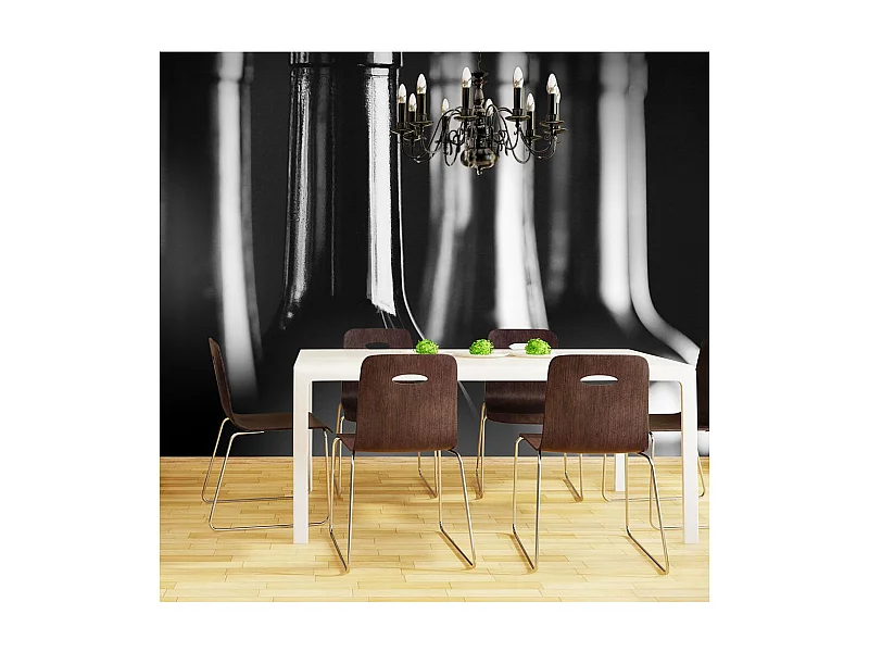 Papier Peint "Bouteilles de Vin" 270 x 350 cm