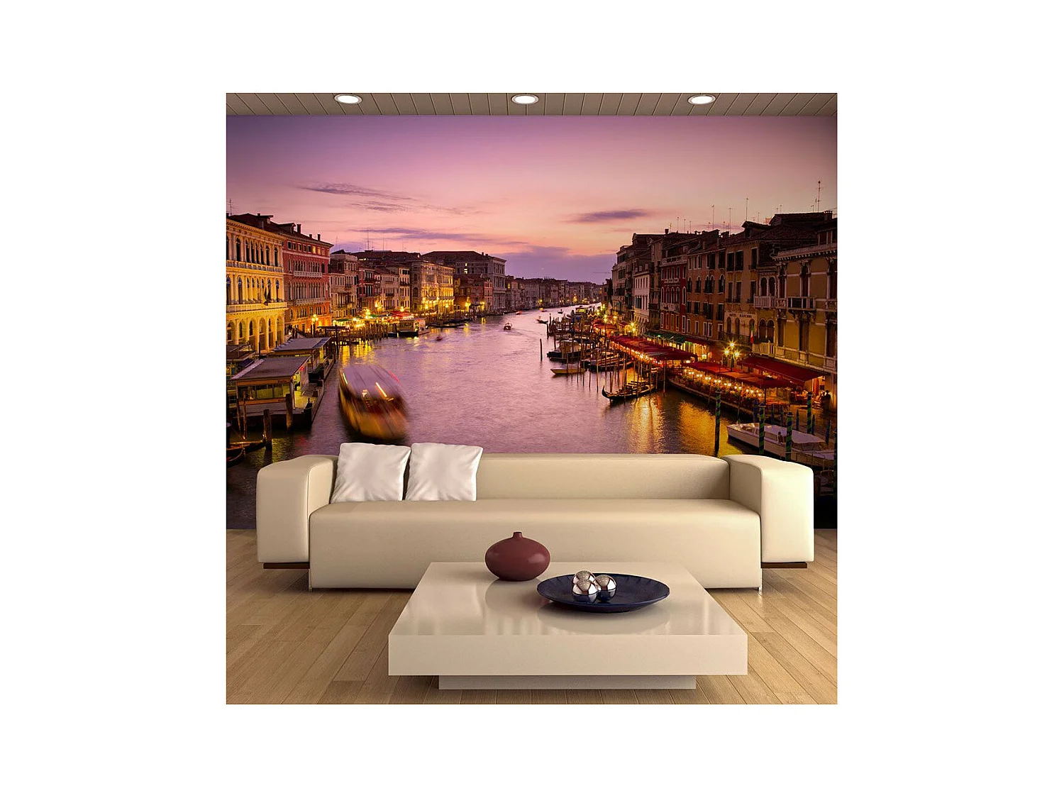 Papier Peint "Venise, la Ville des Amoureux par Excellence" 154 x 200 cm