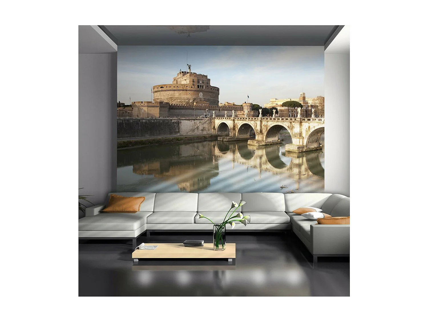 Papier Peint "Ponte San Angelo" 154 x 200 cm