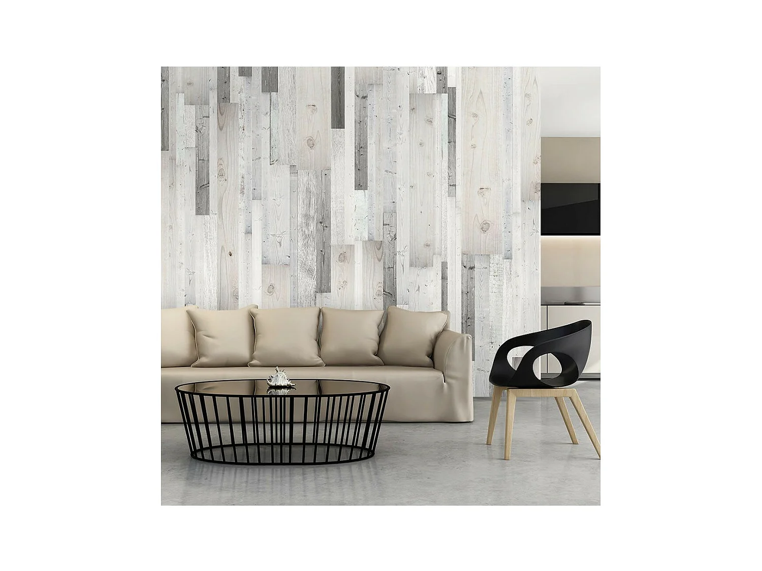 Papier Peint "Wooden Cover" 50x1000cm