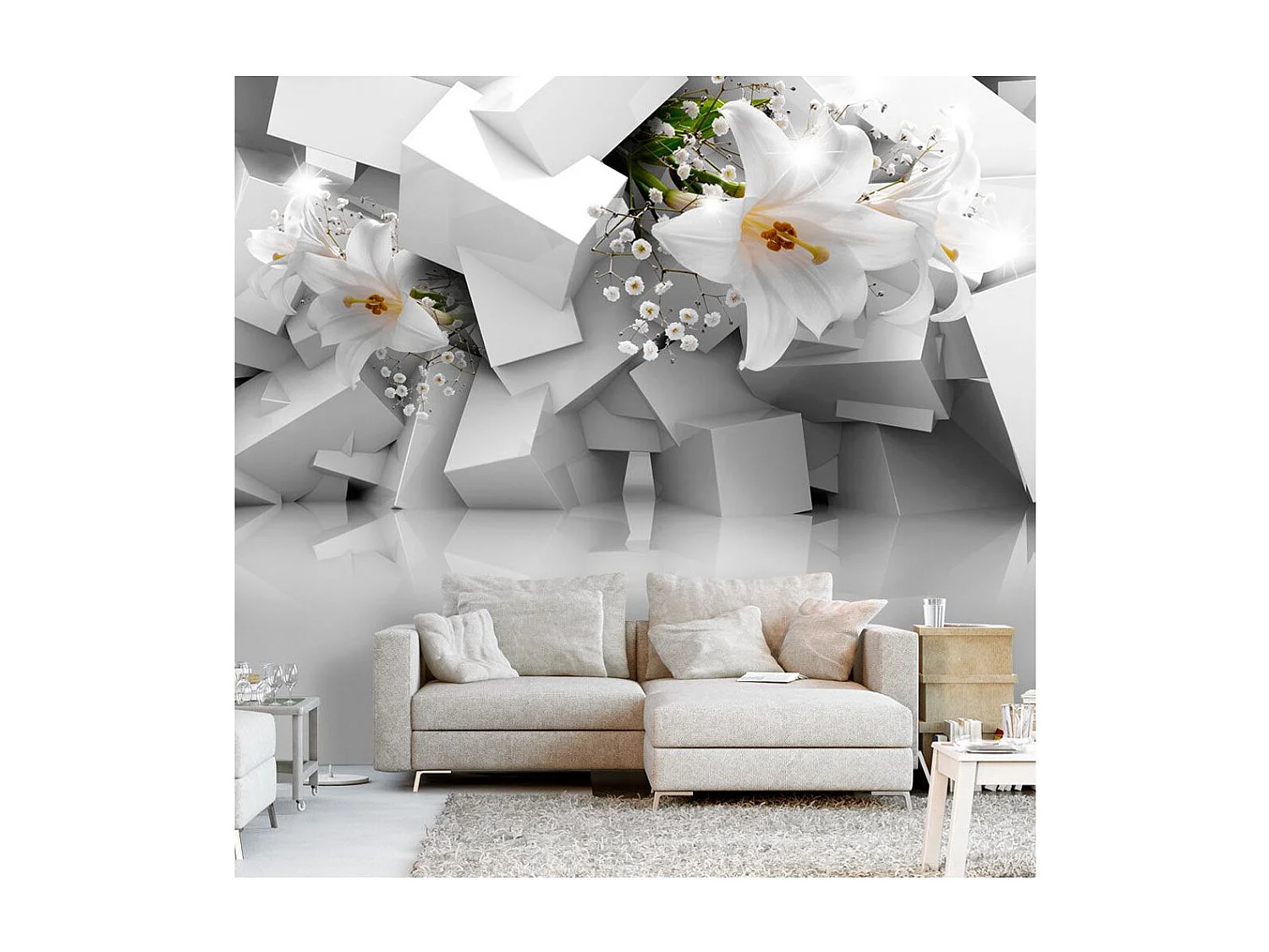 Papier Peint "Lost in Chaos" 140 x 200 cm