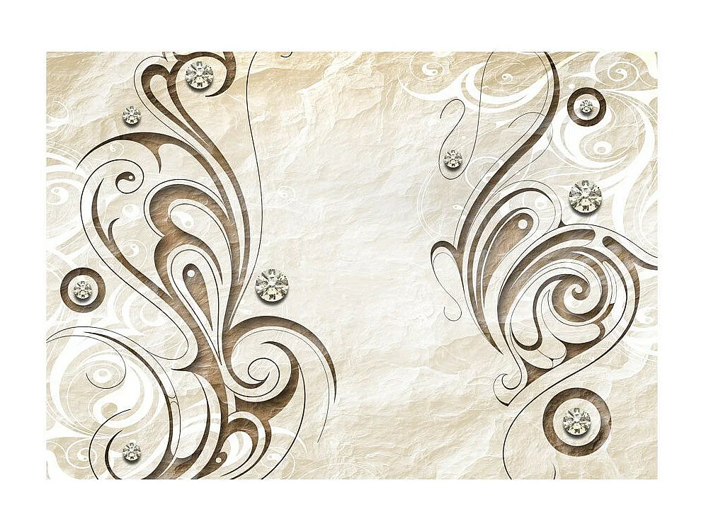 Papier Peint "Stone Butterfly" 175 x 250 cm