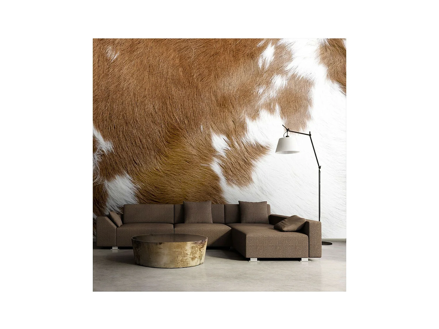 Papier Peint "Peau de Vache" 231 x 300 cm