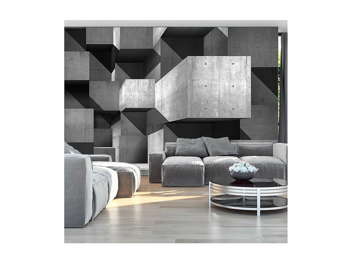 Papier Peint "Grattes-Ciel" 140 x 200 cm