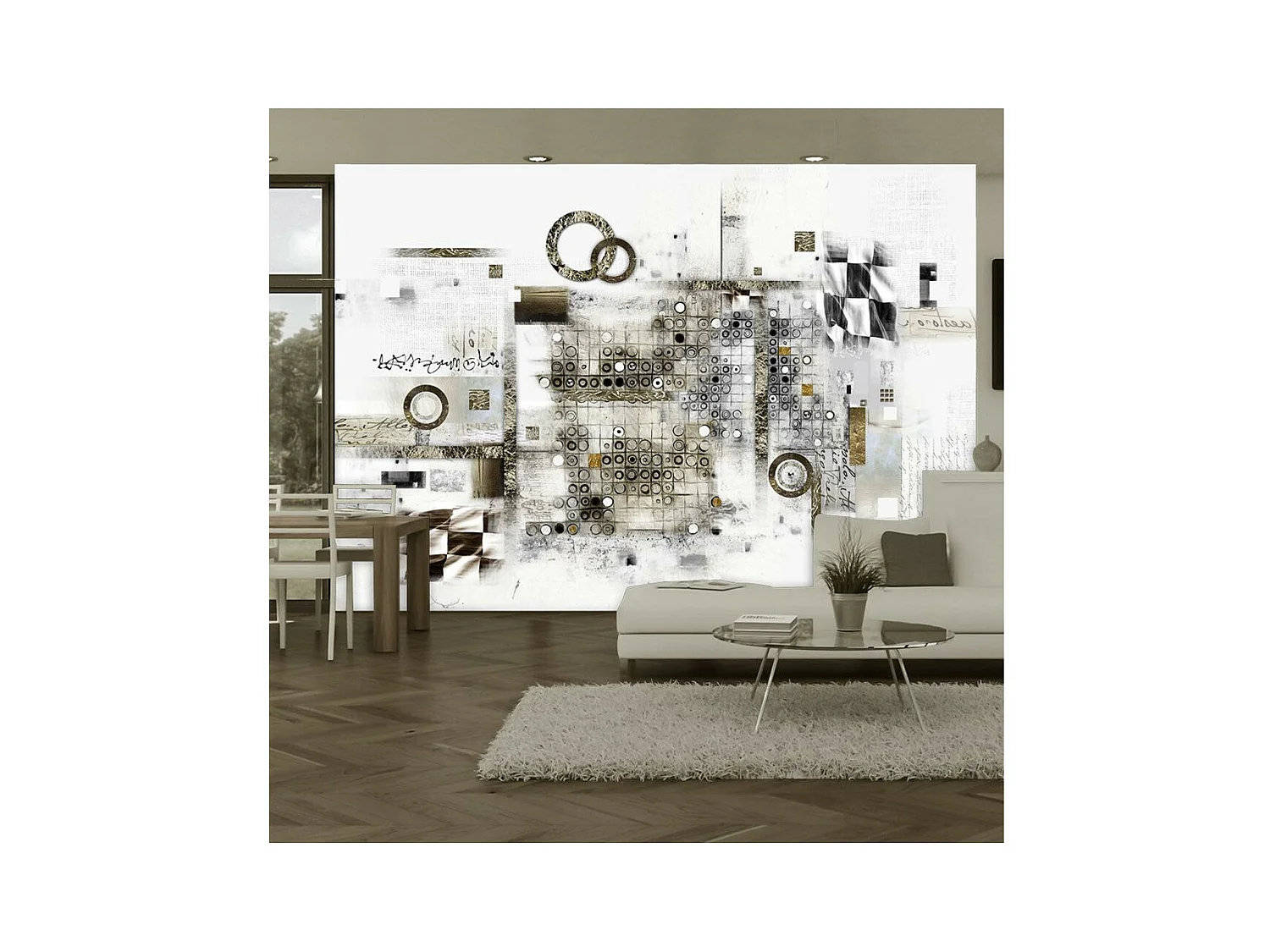 Papier Peint "Artistic Riddle" 175 x 250 cm