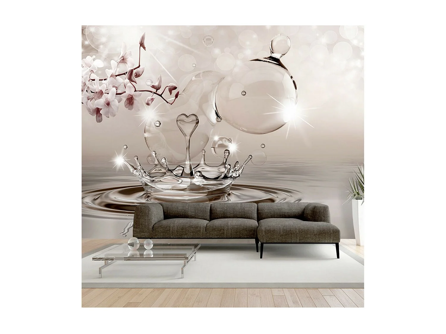 Papier Peint "Nature of Love" 105 x 150 cm