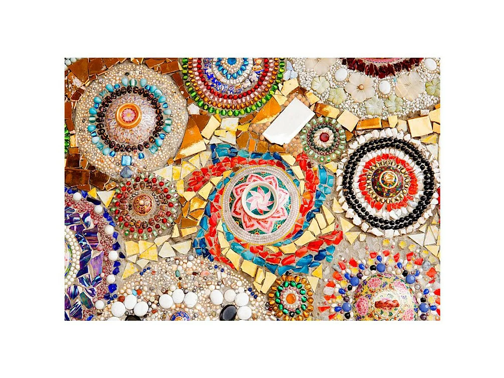 Papier Peint "Moroccan Mosaic" 140 x 200 cm