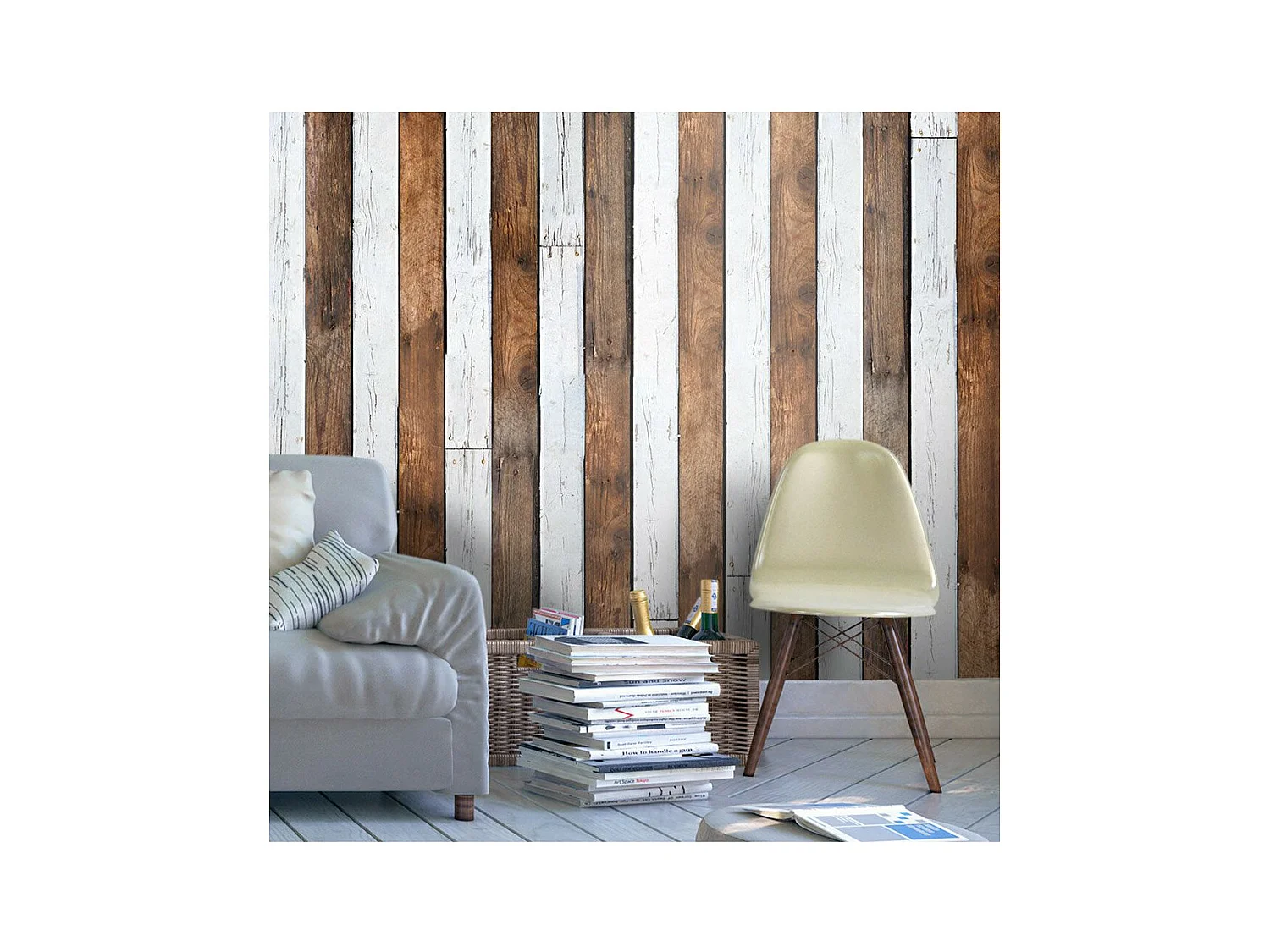 Papier Peint "Chocolate Duo" 50x1000cm